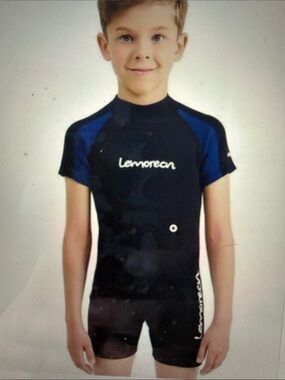 Lemorecn Unisex Shorty Wetsuit Sz 12